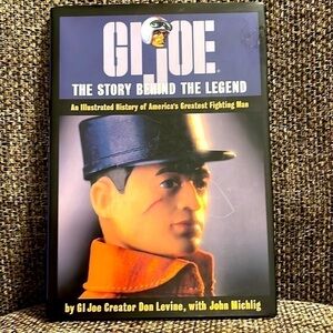 GI Joe: The Story Behind the Legend Book Don Levine White GI Joe on Cover​